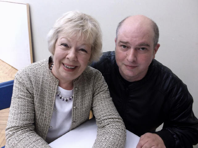 Andrew O'Day with Gwyneth Powell